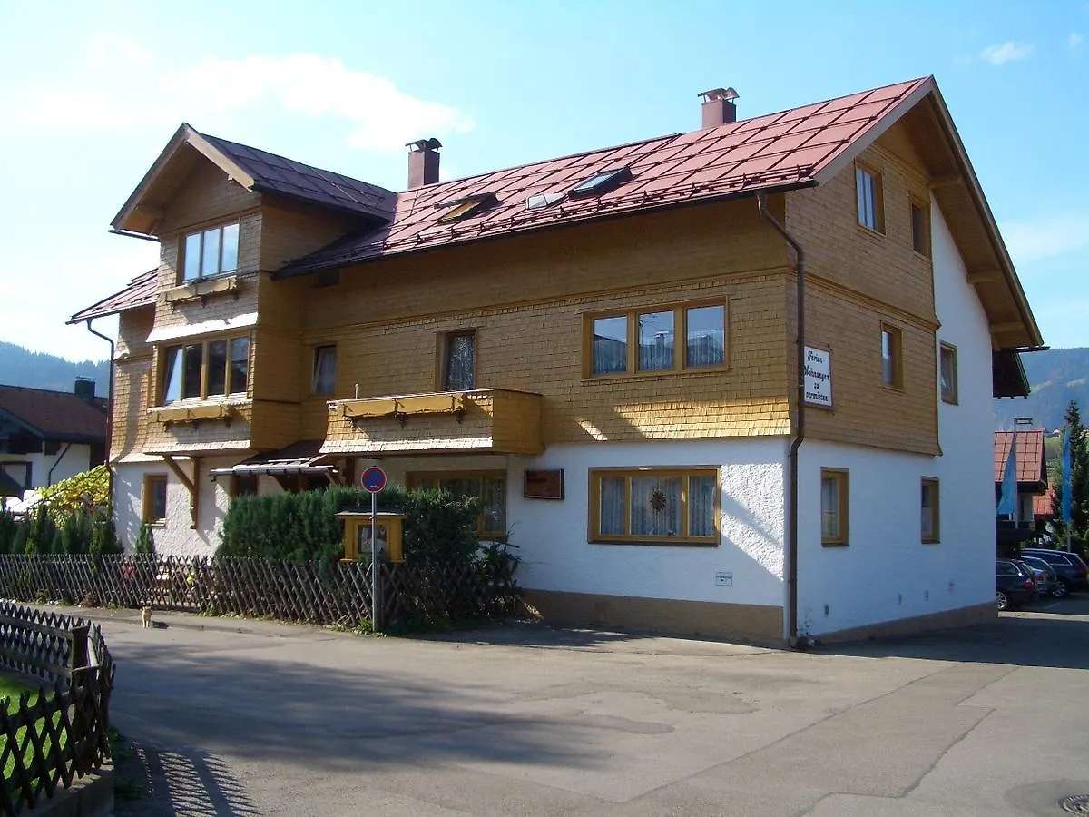 Gastehaus Margarethe Hotel Oberstdorf Németország